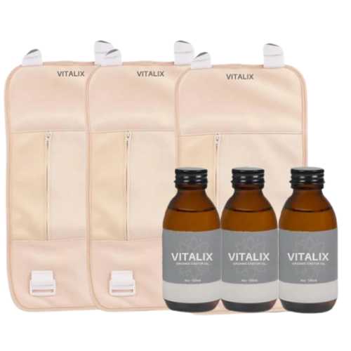 3x Vitalix Organic Detox Wrap