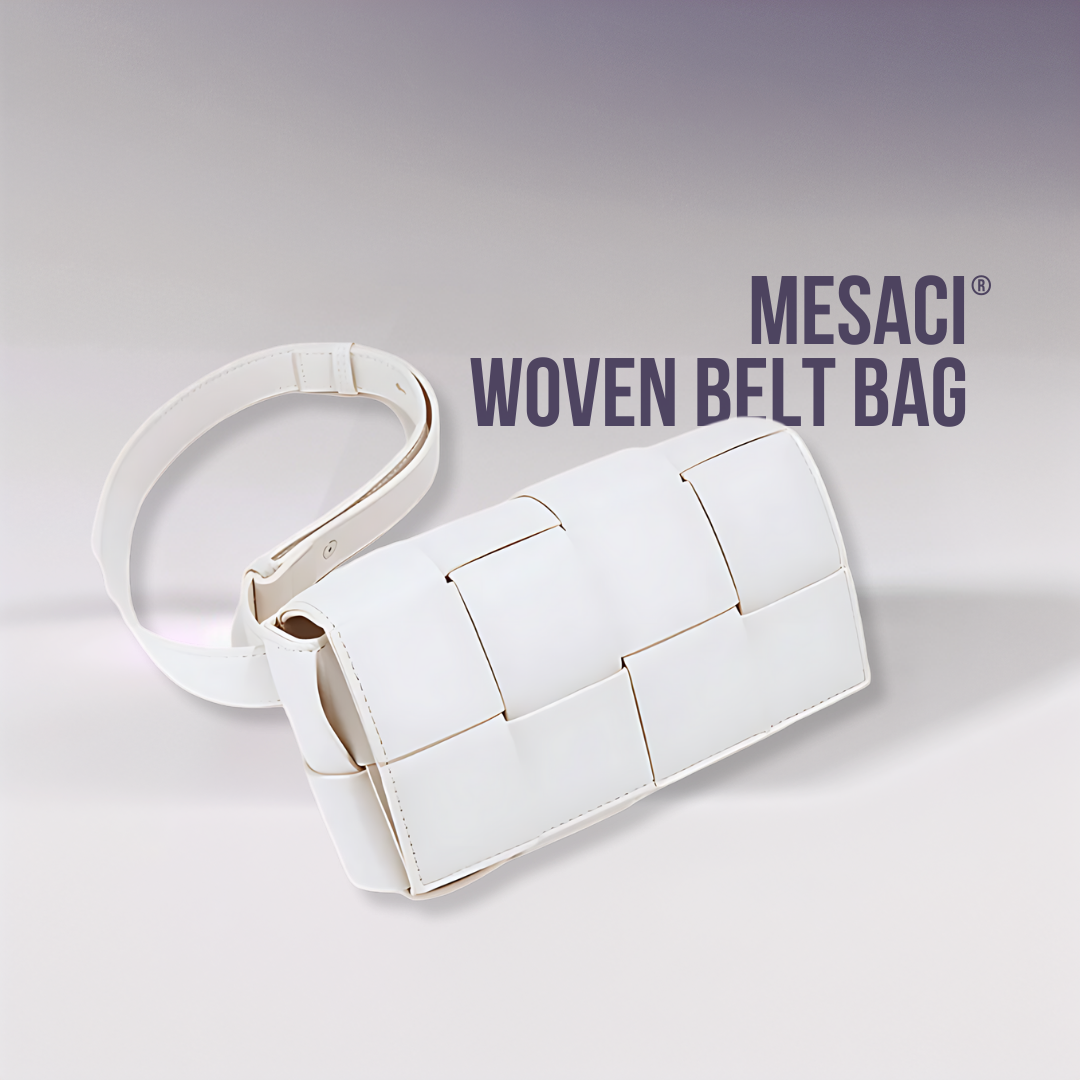 Mesaci® Woven Belt Bag